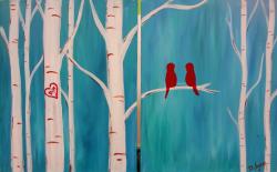 The image for Couple's Love Birds