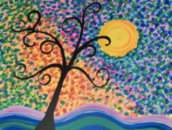 The image for Colorful Dazzling Tree